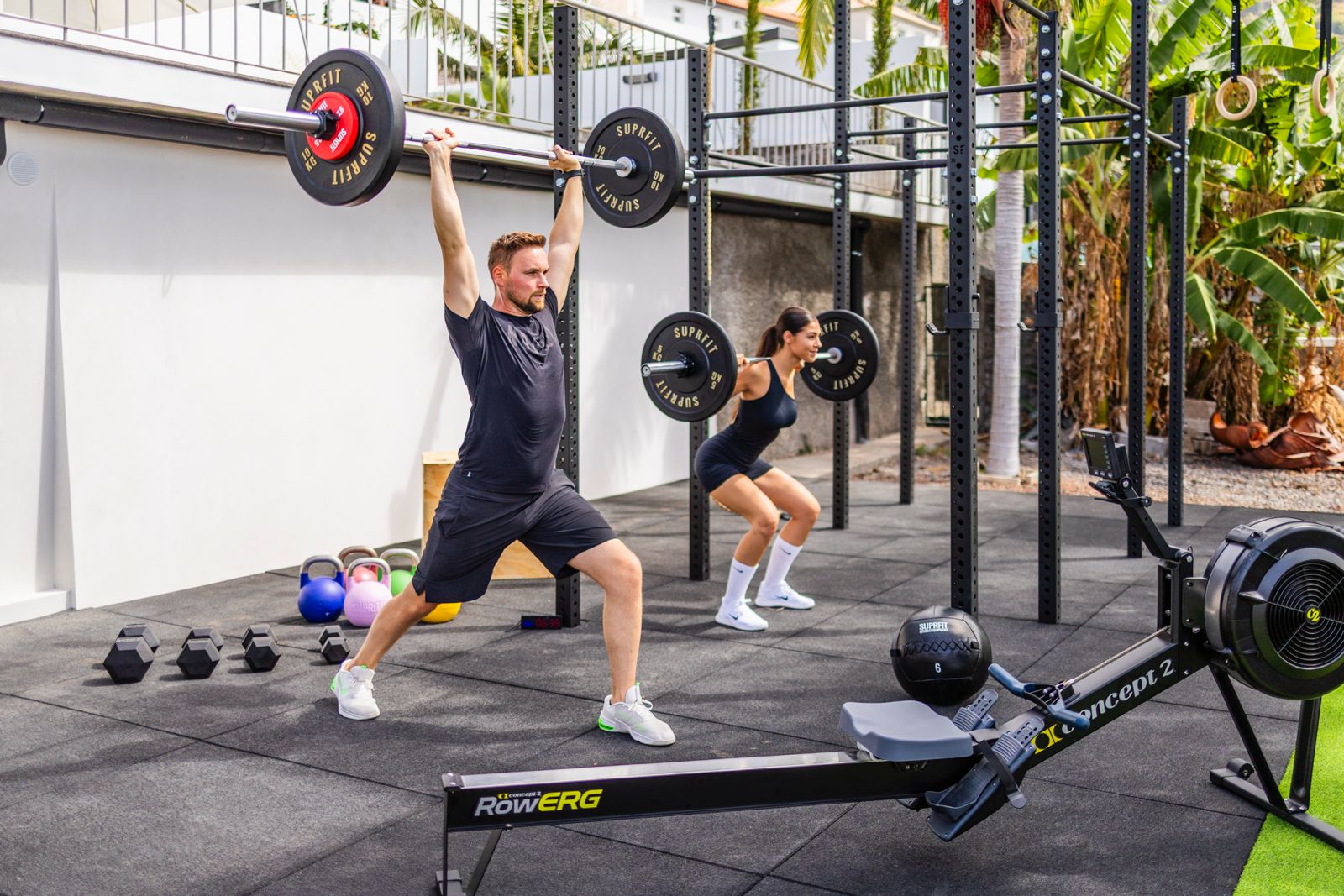 Outdoor Training Setup